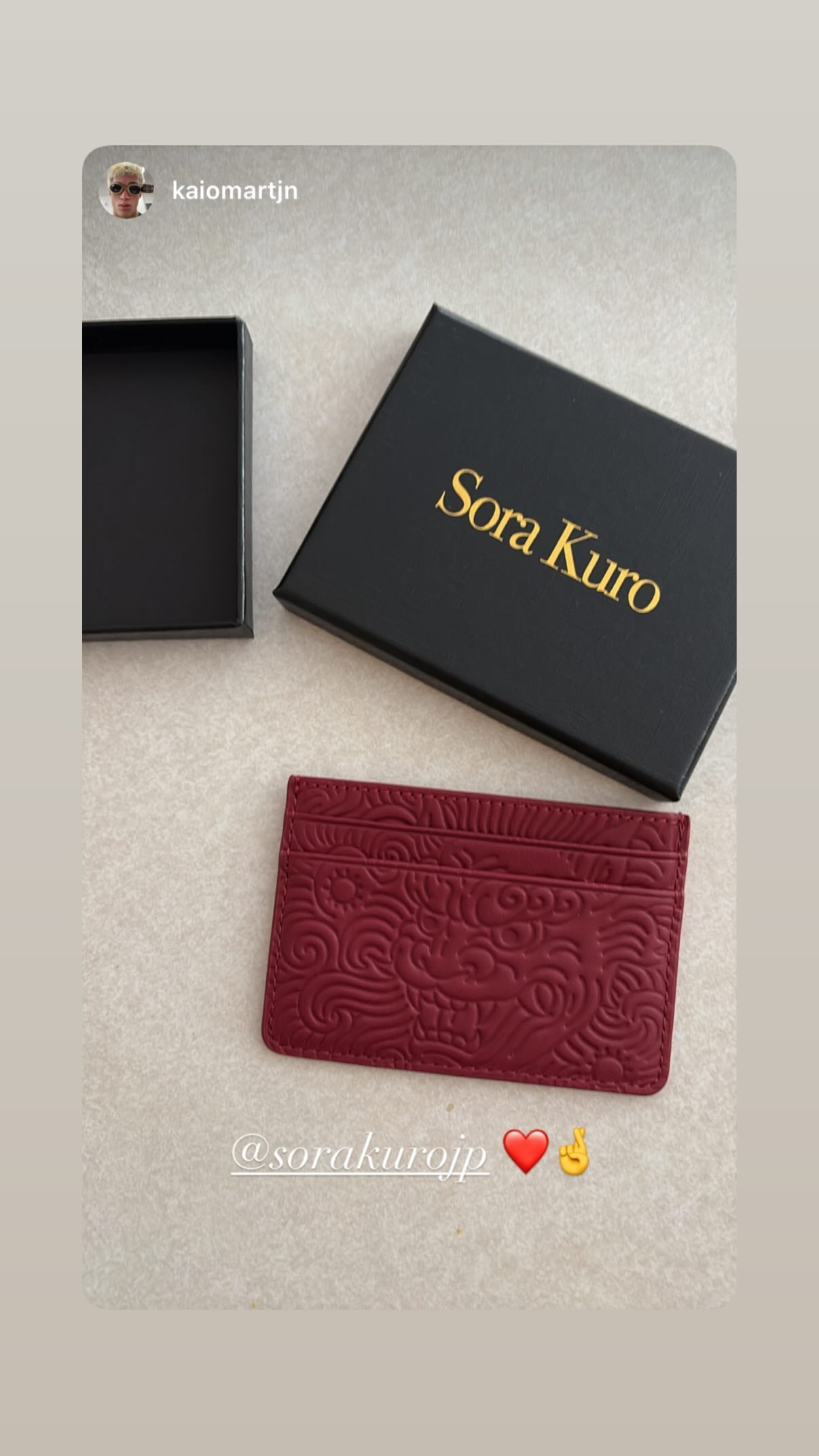 Sora Kuro community repost 4 from our Instagram F&F highlights