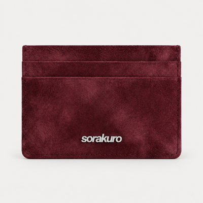 SUEDE CARDHOLDER