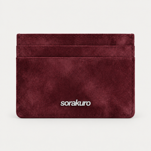 SUEDE CARDHOLDER