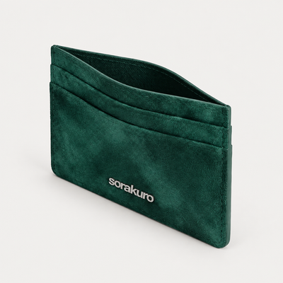 SUEDE CARDHOLDER