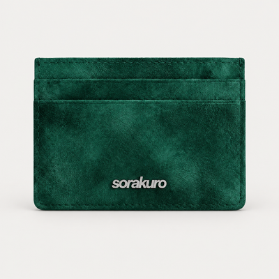 SUEDE CARDHOLDER