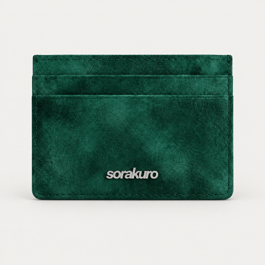 SUEDE CARDHOLDER