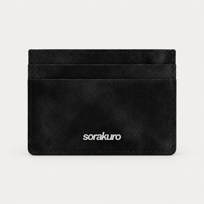 SUEDE CARDHOLDER