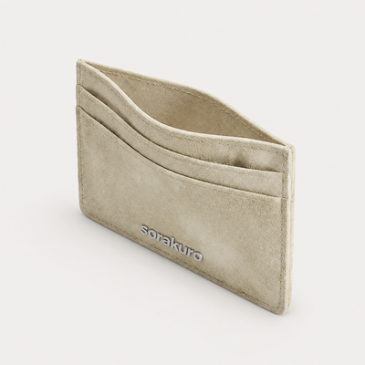 SUEDE CARDHOLDER