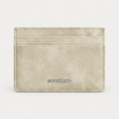 SUEDE CARDHOLDER
