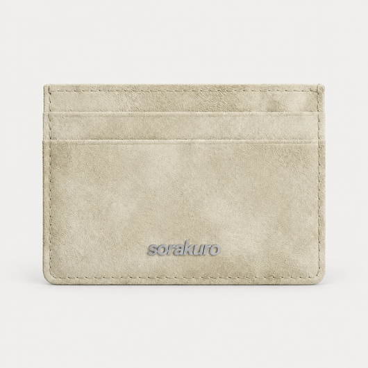 SUEDE CARDHOLDER