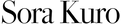 Text 'Sora Kuro' in a stylized font on a white background